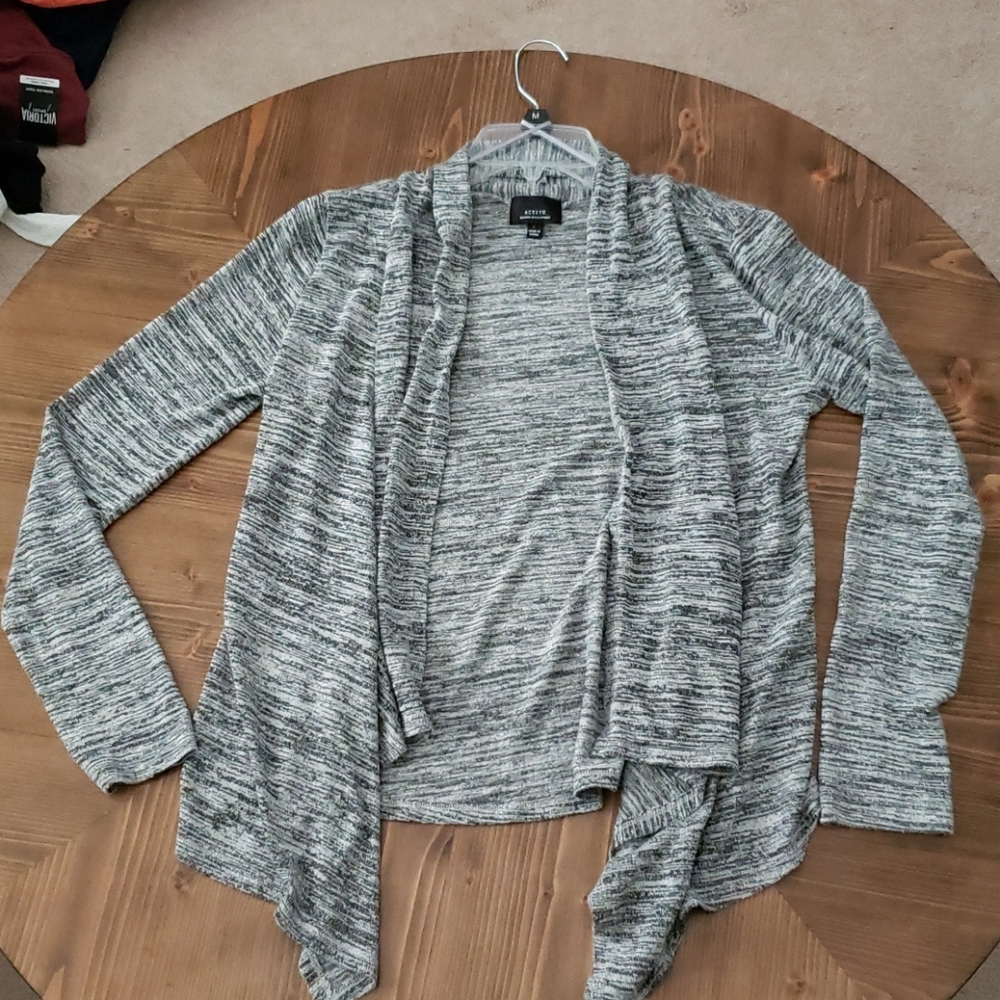 Gray Cardigan